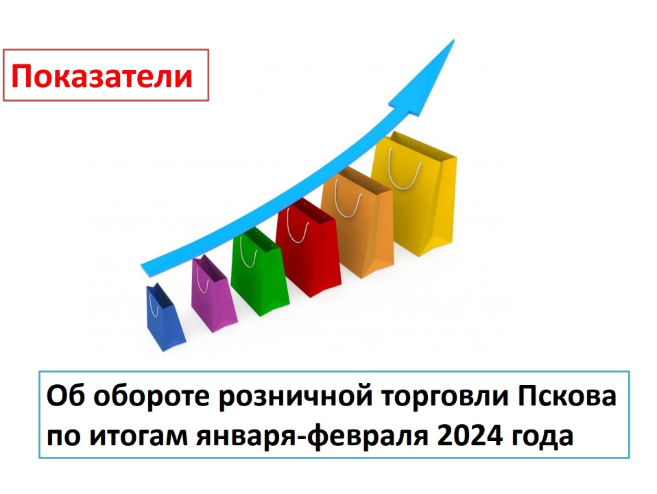 Оборот розничной торговли в Пскове вырос на четверть.