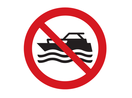 15 апреля будет введен запрет на использование моторных плавательных средств.