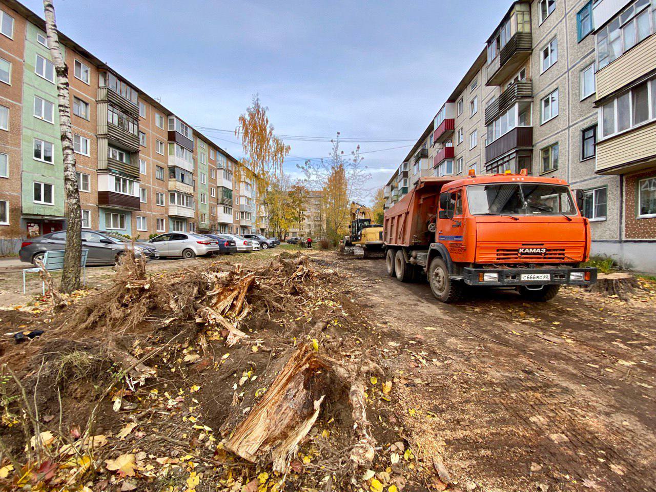 Два двора отремонтируют в Пскове до конца года.