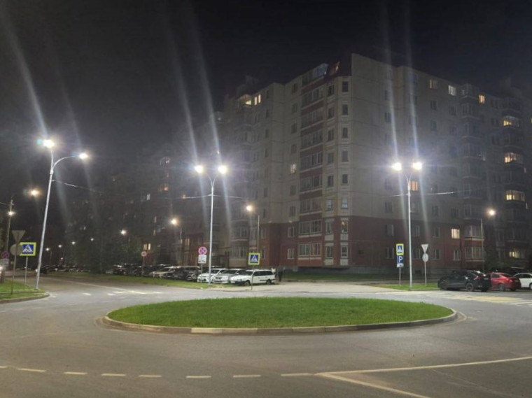 Завершено устройство наружного освещения на улицах Пскова. Завершено устройство наружного освещения на улицах Пскова.
